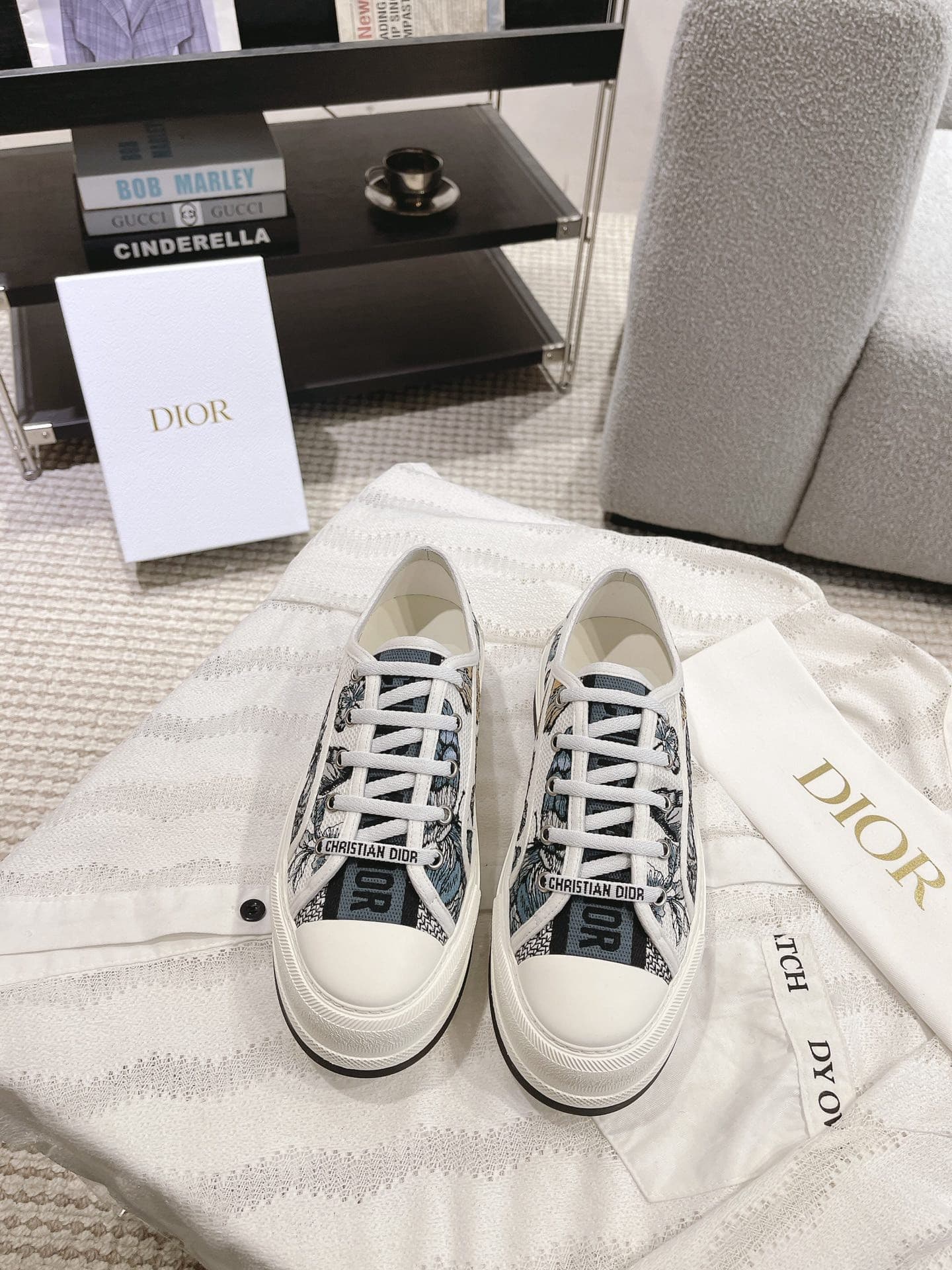 Dior Walkn Shoes Heel High4.5cm