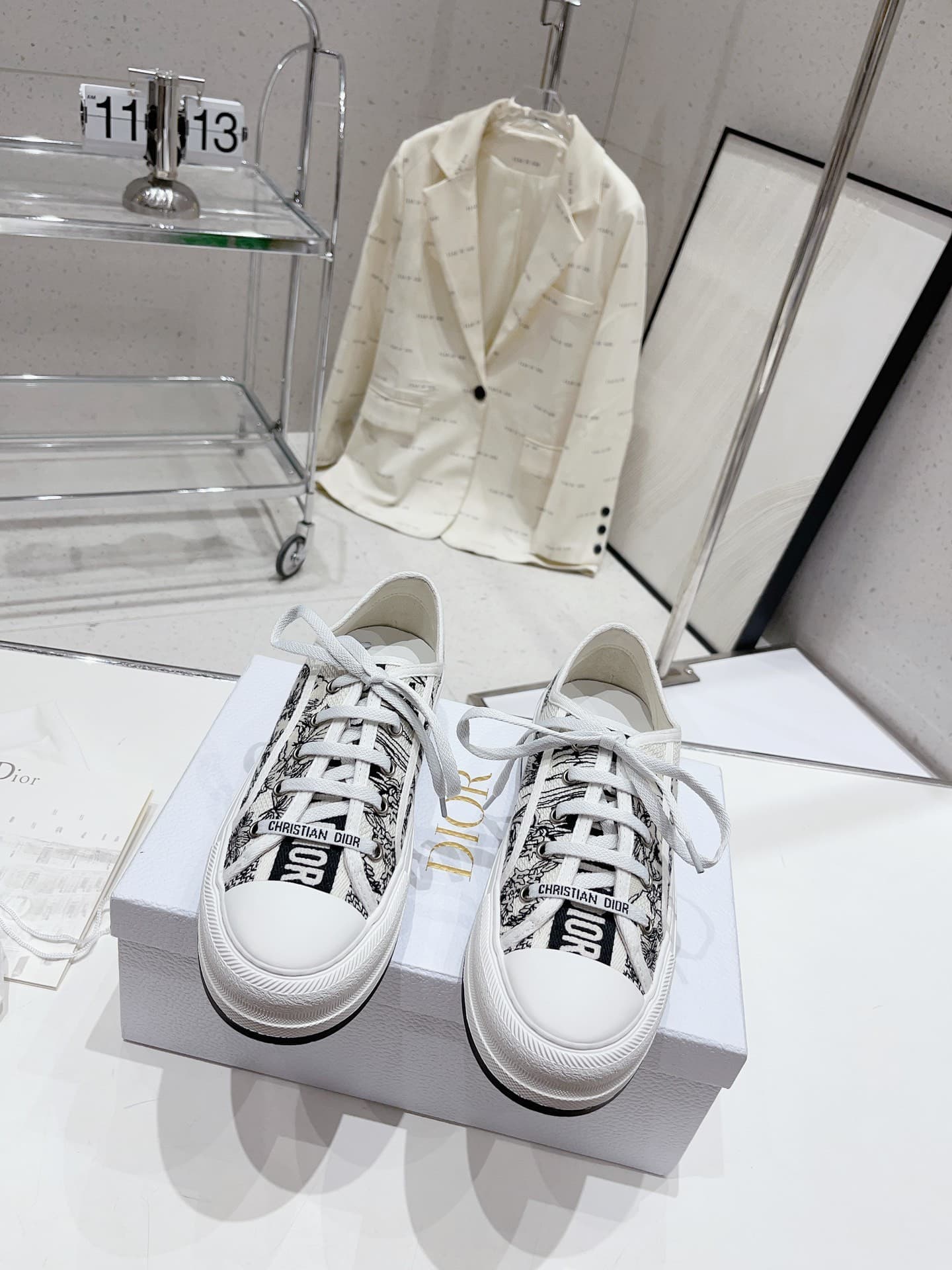 Dior Walkn Shoes Heel High4.5cm