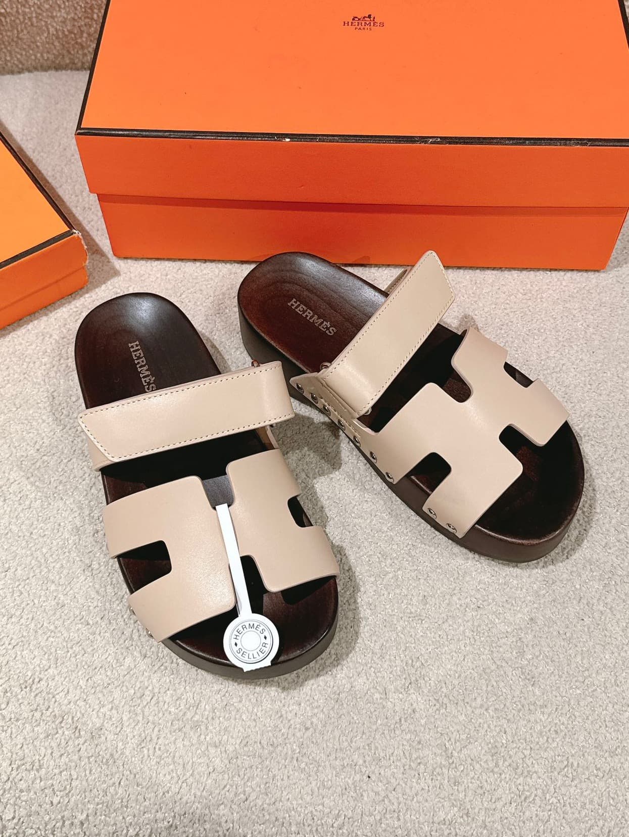 Hermes Slippers