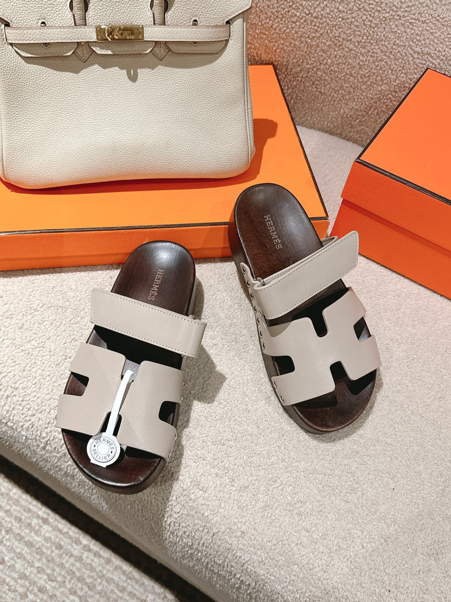Hermes Slippers