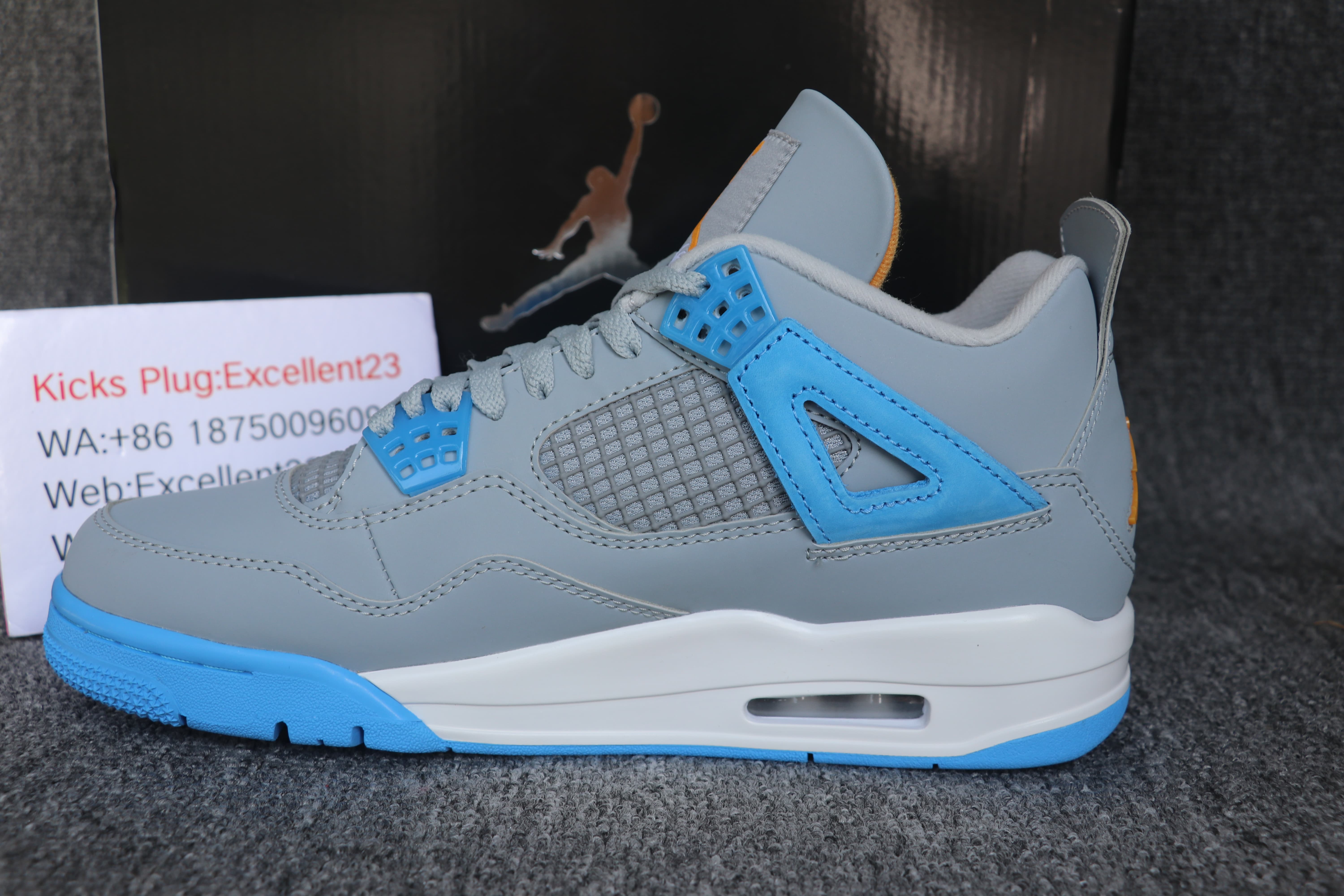 Air Jordan 4 Mist Blue