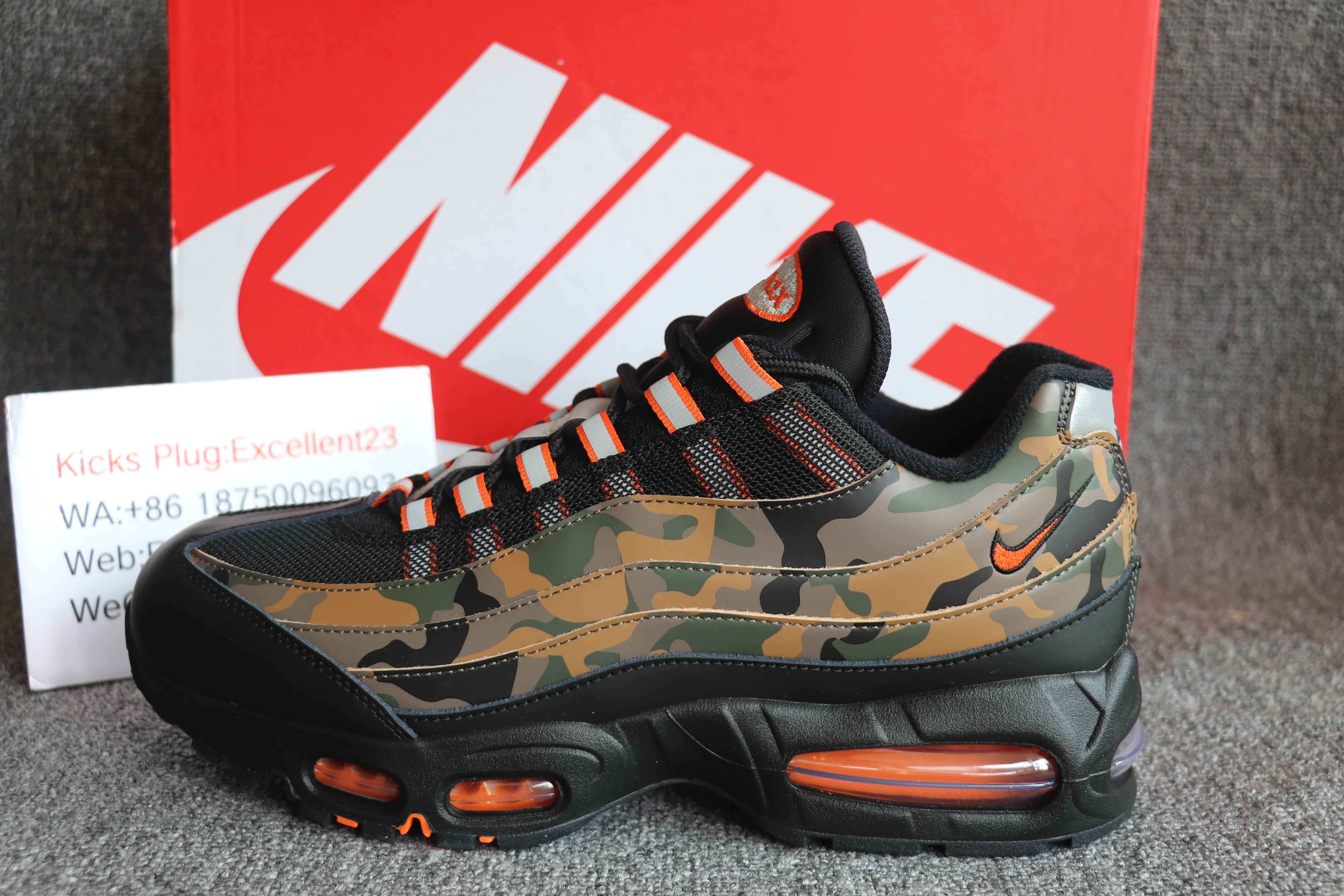 Air Max 95 Black Orange
