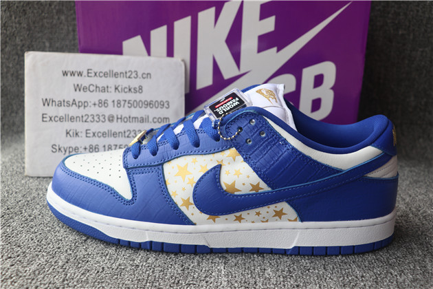 Supreme x Nike SB Dunk Low Blue