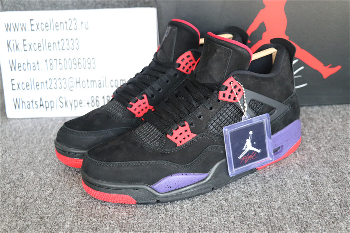 Authentic Nike Air Jordan 4 Retro Raptors