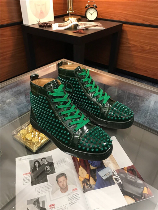 Chirstian Louboutin CL High Rivet Casual Shoes 019