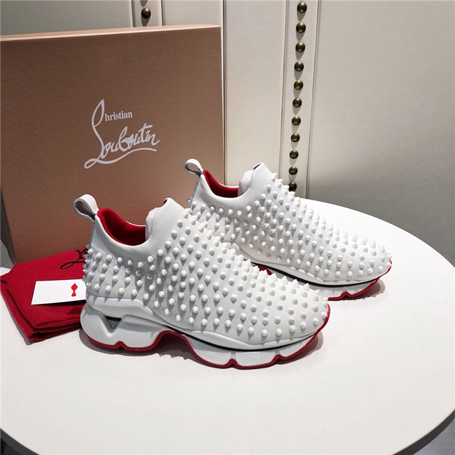 Chirstian Louboutin CL Low Rivet Casual Shoes 018