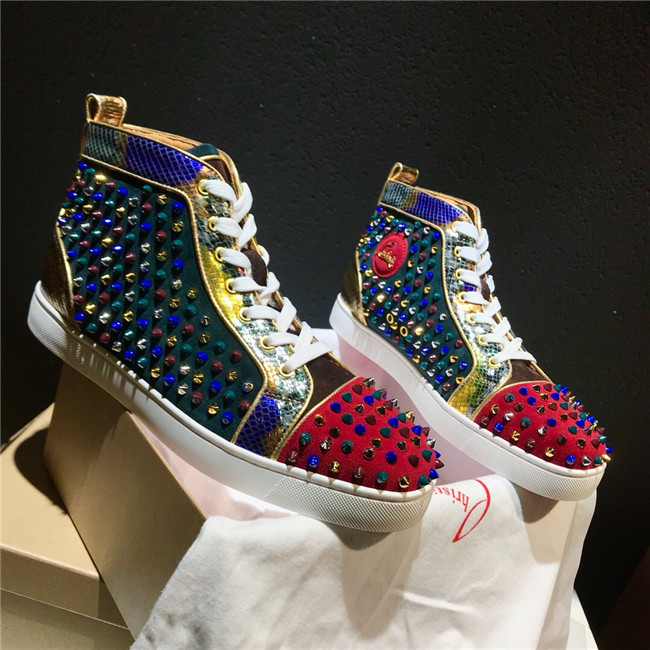 Chirstian Louboutin CL High Rivet Casual Shoes 030