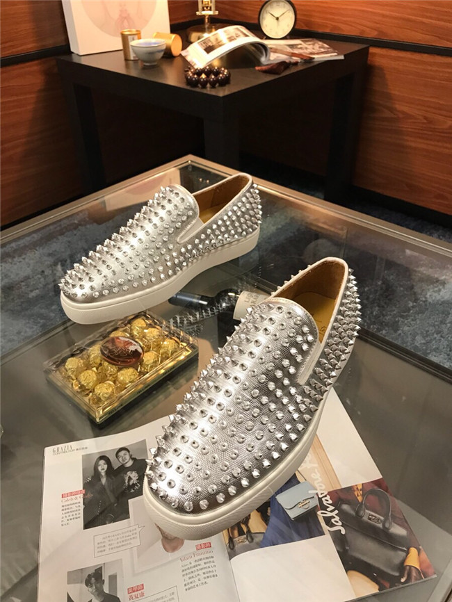 Chirstian Louboutin CL Low Rivet Casual Shoes 009