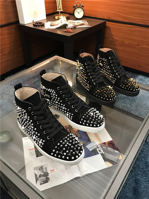 Chirstian Louboutin CL High Rivet Casual Shoes 003