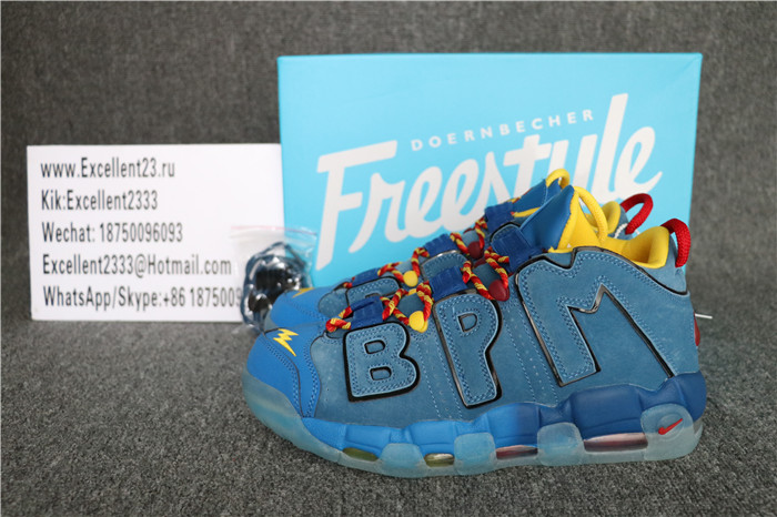 Authentic Doernbecher X Nike Air More Uptempo Blue