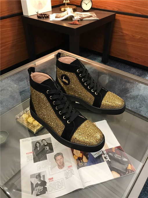 Chirstian Louboutin CL High Rivet Casual Shoes 009