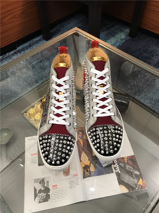 Chirstian Louboutin CL High Rivet Casual Shoes 017
