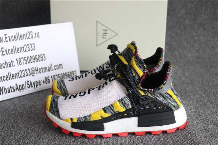 Pharrell Williams x adidas Originals Hu NMD Trail Yellow Red