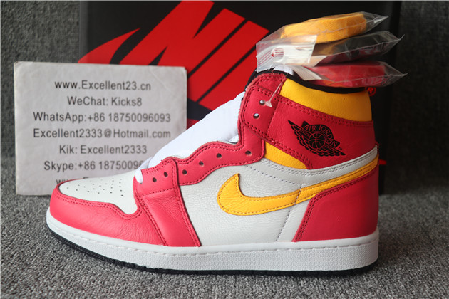 Nike Air Jordan 1 Light Fusion Red