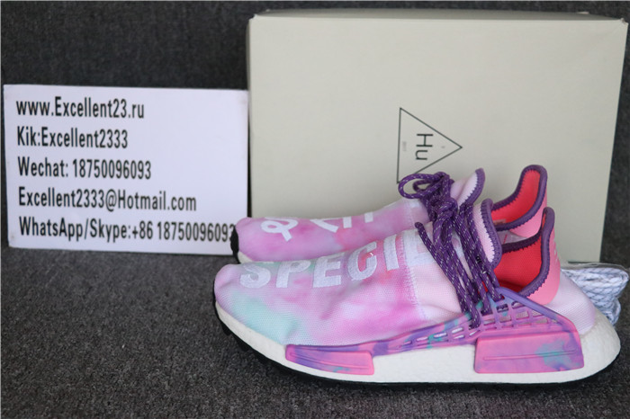 Authentic Adidas NMD Hu Trail Holi Pink Purple