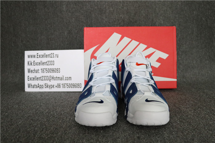 Authentic Nike Air More Uptempo White And Blue