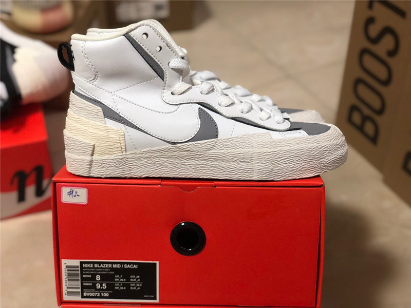Sacai x Nike Blazer White