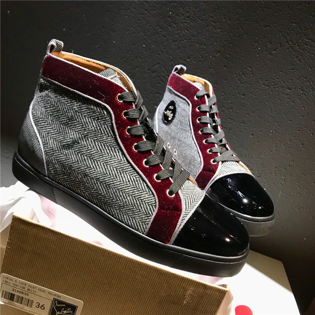 Chirstian Louboutin CL High Rivet Casual Shoes 031