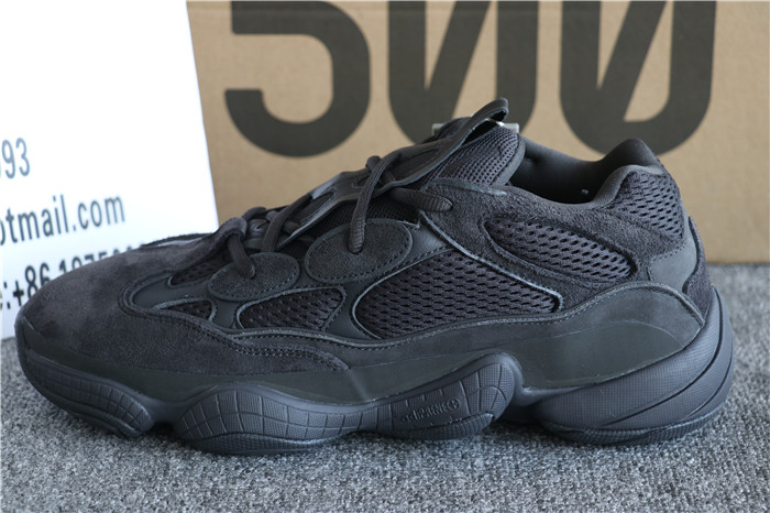 Authentic Adidas Yeezy Boost 500 Shadow Black