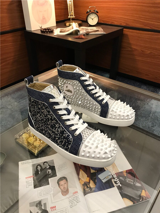 Chirstian Louboutin CL High Rivet Casual Shoes 002