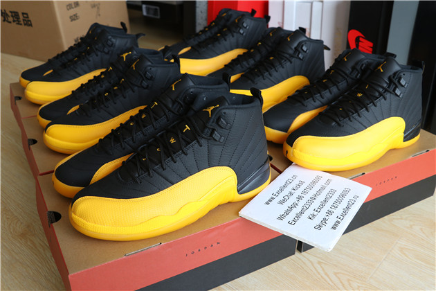 Authentic Nike Air Jordan 12 University Gold
