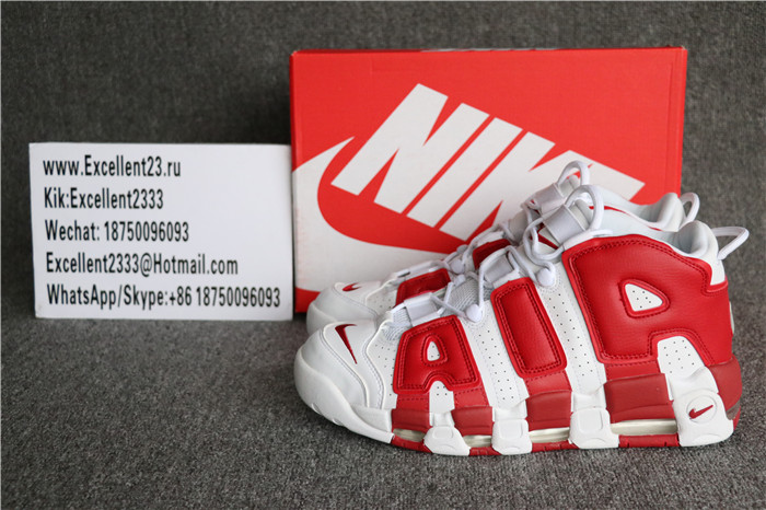 Authentic Nike Air More Uptempo Varsity Red
