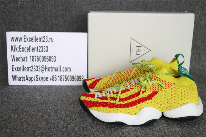Authentic Pharrell X Adidas Crazy BYW Yellow