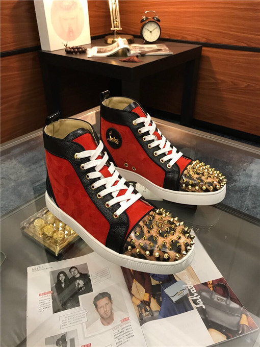 Chirstian Louboutin CL High Rivet Casual Shoes 012