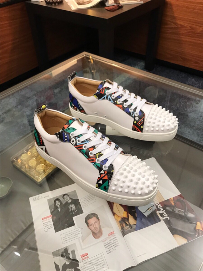 Chirstian Louboutin CL Low Rivet Casual Shoes 003