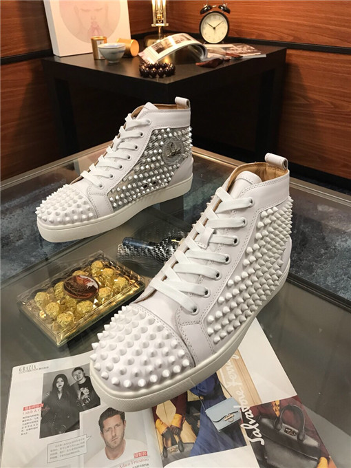 Chirstian Louboutin CL High Rivet Casual Shoes 024