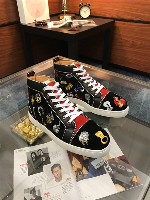 Chirstian Louboutin CL High Rivet Casual Shoes 014