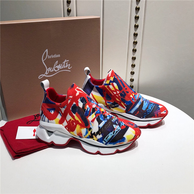 Chirstian Louboutin CL Low Rivet Casual Shoes 019