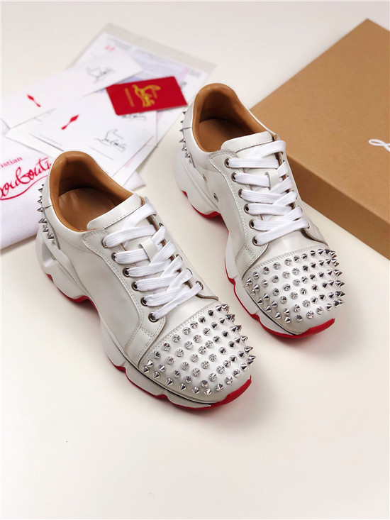 Chirstian Louboutin CL Low Rivet Casual Shoes 050