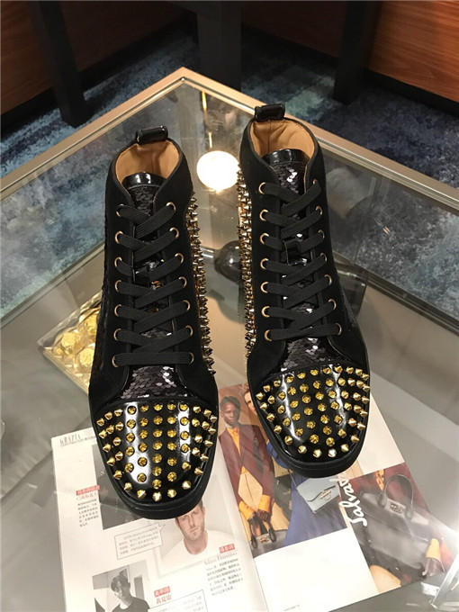 Chirstian Louboutin CL High Rivet Casual Shoes 026