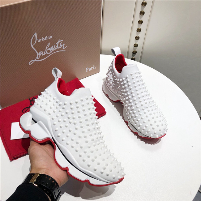 Chirstian Louboutin CL Low Rivet Casual Shoes 018