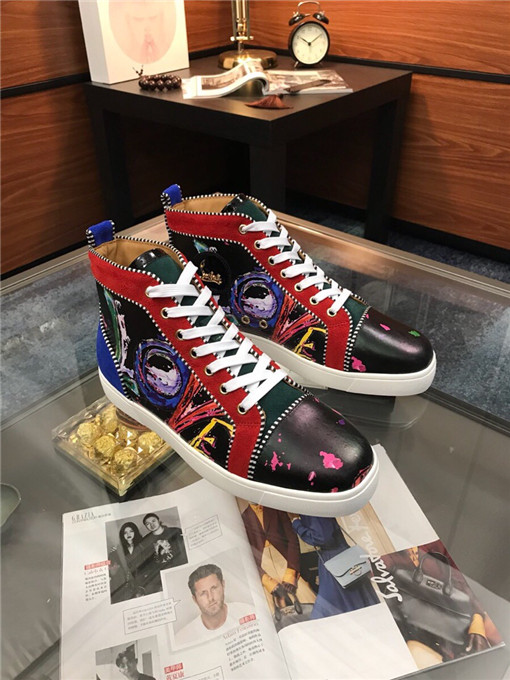 Chirstian Louboutin CL High Rivet Casual Shoes 018