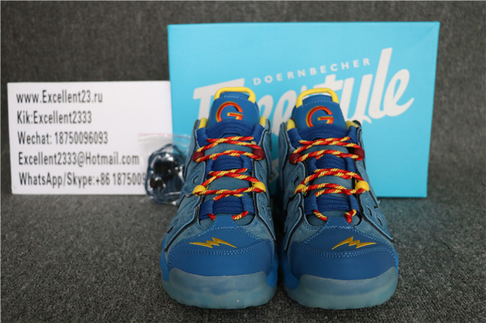 Authentic Doernbecher X Nike Air More Uptempo Blue