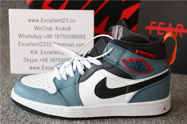 Nike Air Jordan 1 Mid Fearless Blue
