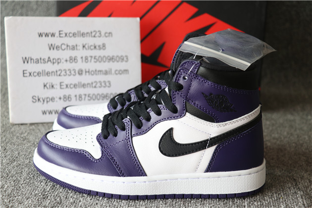 Nike Air Jordan 1 Court Purple GS