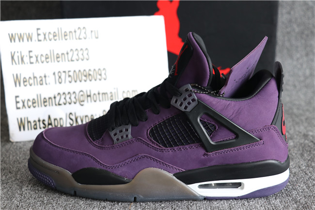 Travis Scott x Nike Air Jordan 4 Retro Purple
