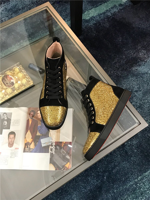 Chirstian Louboutin CL High Rivet Casual Shoes 009