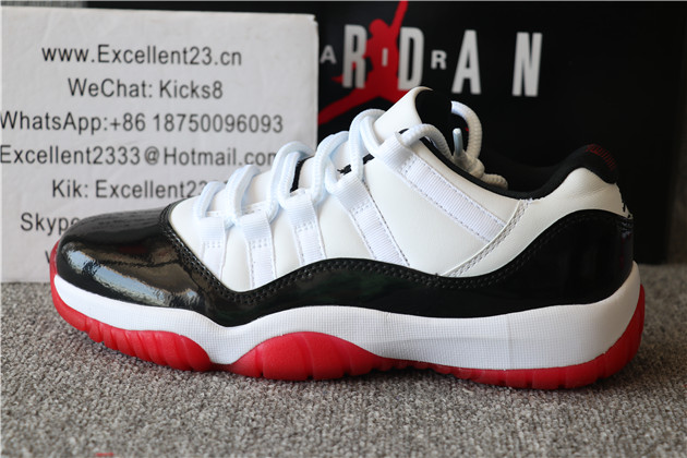 GS Nike Air Jordan 11 Low Bred