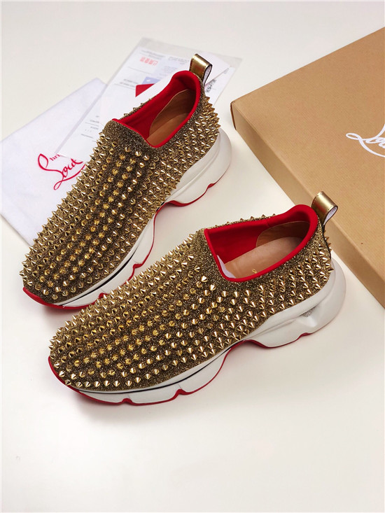 Chirstian Louboutin CL Low Rivet Casual Shoes 044