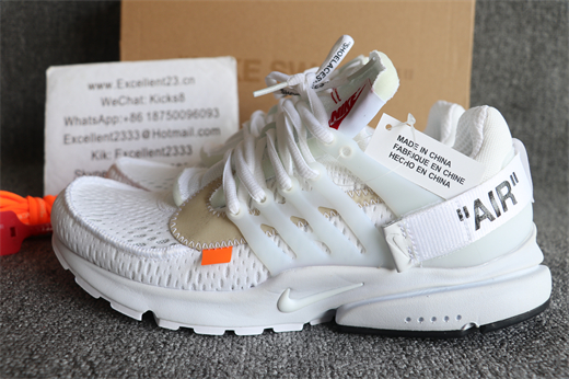 Off White X Nike Air Presto White