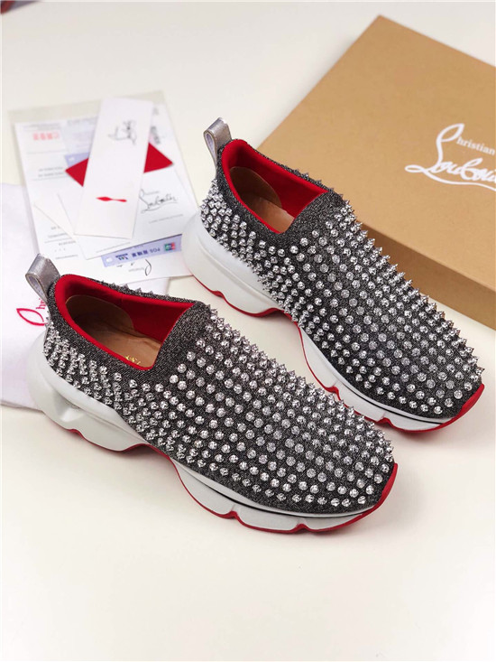 Chirstian Louboutin CL Low Rivet Casual Shoes 042