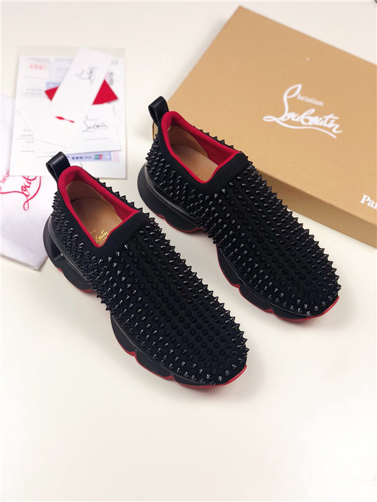 Chirstian Louboutin CL Low Rivet Casual Shoes 047