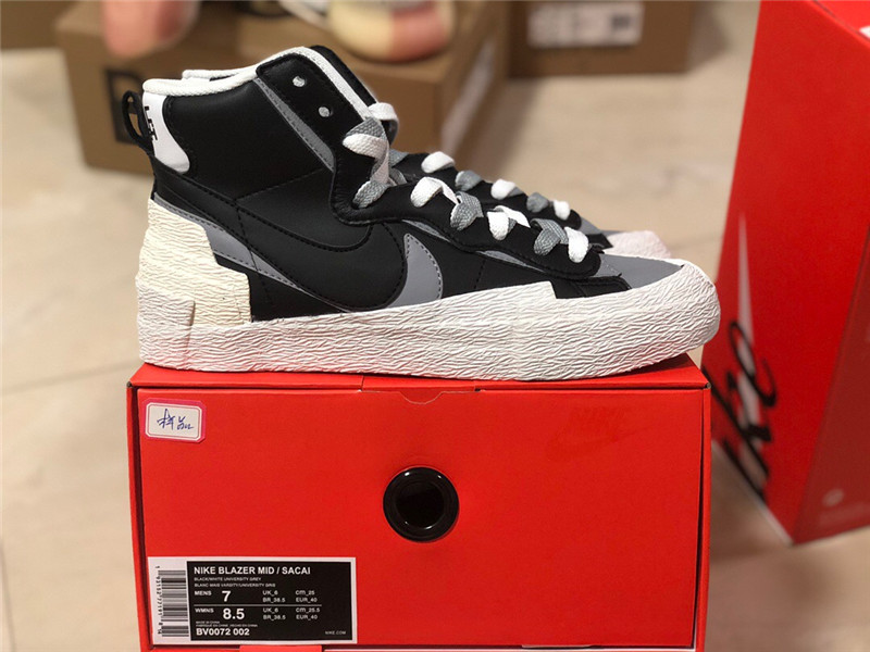 Sacai x Nike Blazer Black