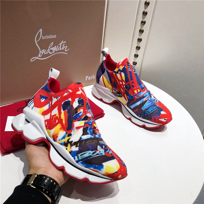 Chirstian Louboutin CL Low Rivet Casual Shoes 019