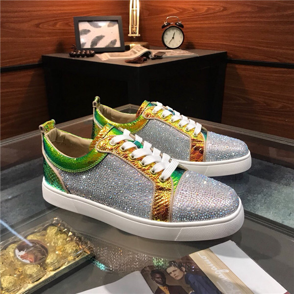 Chirstian Louboutin CL Low Rivet Casual Shoes 029