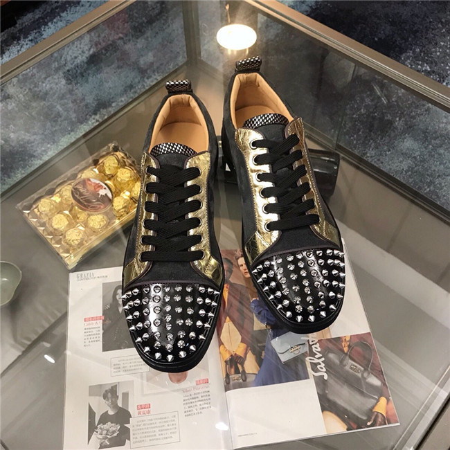 Chirstian Louboutin CL Low Rivet Casual Shoes 002